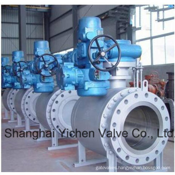 Electric Actuated Trunnion Mounted Forged Carbon Steel Ball Valve (Q947F)